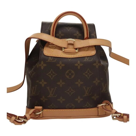 LOUIS VUITTON Monogram Montsouris PM Backpack M51137 LV Auth FF4266SV - Picture 2 of 16